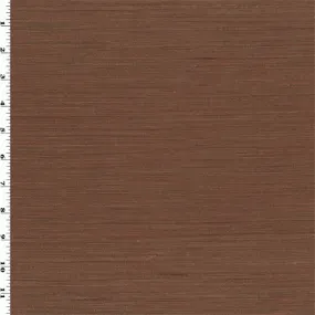 1 7/8 YD PC - Burnt Orange/Brown Slub Woven Home Decorating Fabric 1 7/8 YD PC - Burnt Orange/Brown Slub Woven Home Decorating Fabric