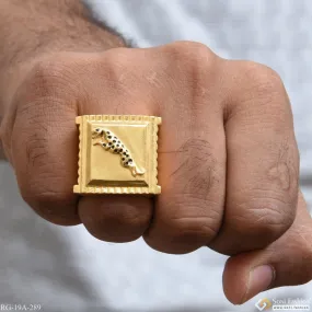 1 Gram Gold Forming Jaguar Superior Quality Unique Design Ring - Style A289 1 Gram Gold Forming Jaguar Superior Quality Unique Design Ring - Style A289