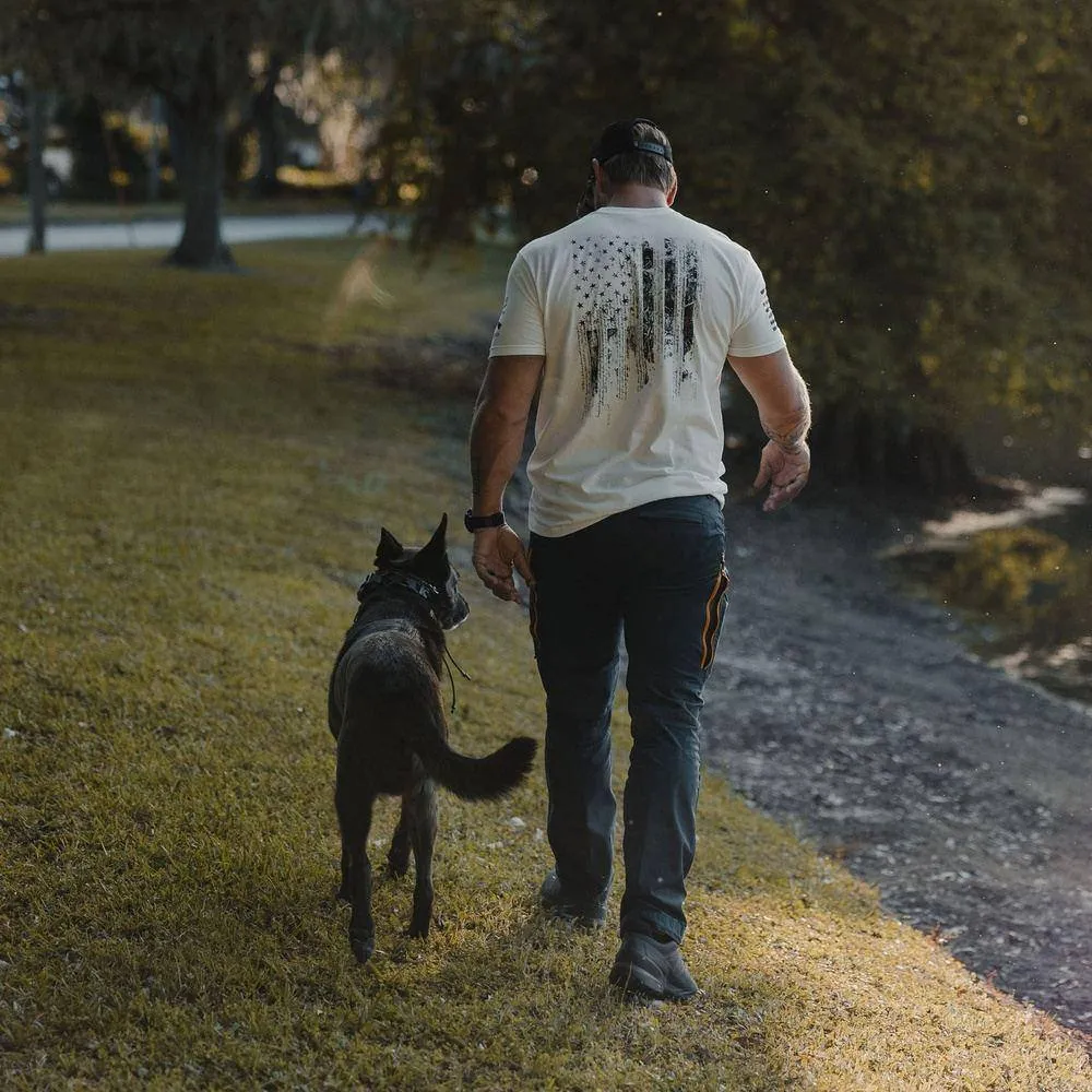 1776 Flag T-Shirt - White