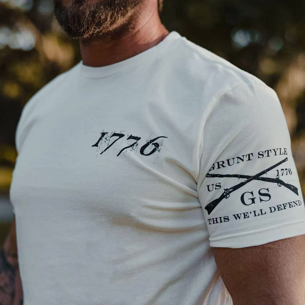 1776 Flag T-Shirt - White
