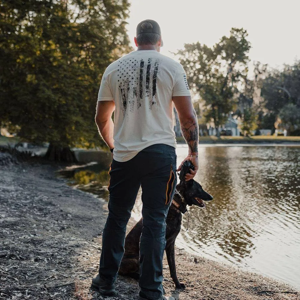 1776 Flag T-Shirt - White