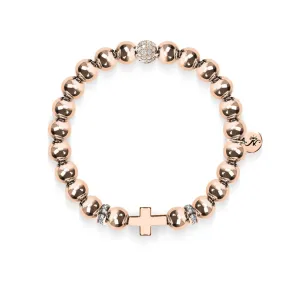 18k Rose Gold | Gilded Cross Bracelet 18k Rose Gold | Gilded Cross Bracelet