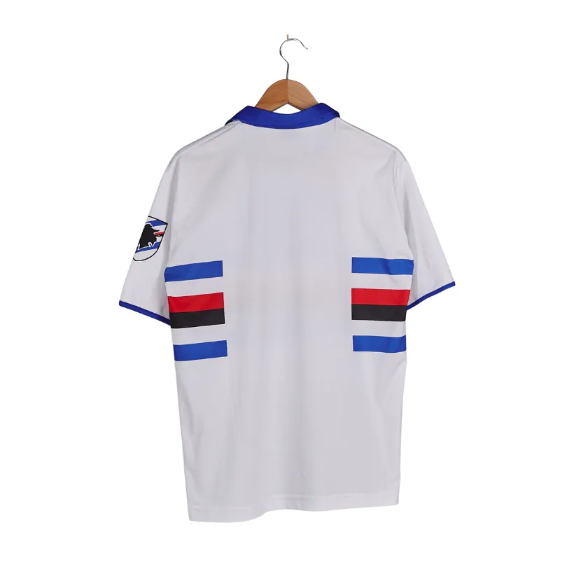 1990 Sampdoria away asics shirt L Excellent