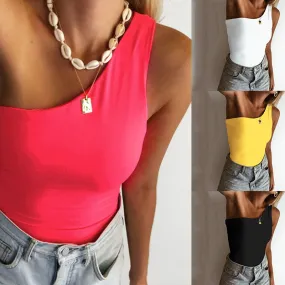 2021 Women Siamese Swimsuits One Shoulder Monokinis Sizes S - XL 2021 Women Siamese Swimsuits One Shoulder Monokinis Sizes S - XL