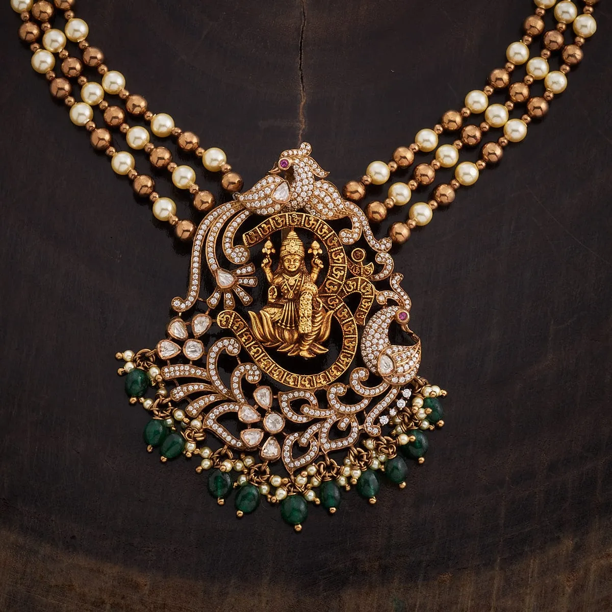 92.5 Silver Zircon Necklace 162701