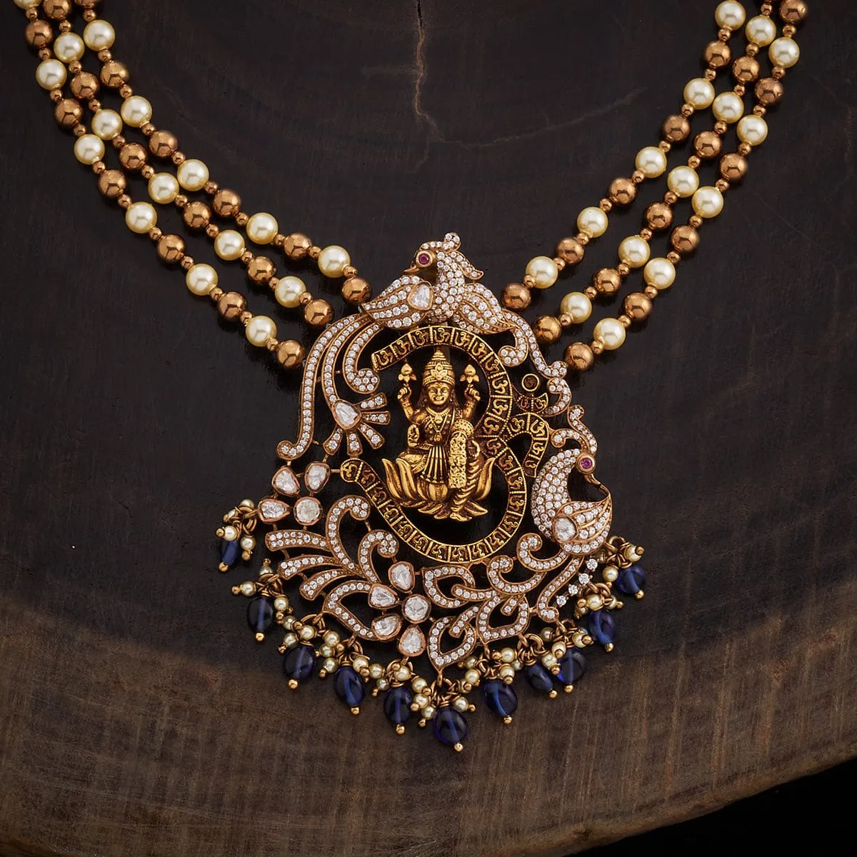 92.5 Silver Zircon Necklace 162701