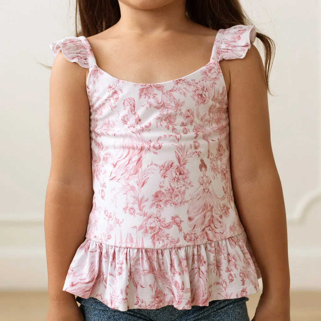 Antoinette Ruffled Tank