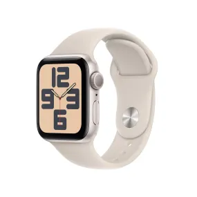 Apple Watch SE GPS 40mm Starlight Aluminium Case with Starlight Sport Band - S/M Apple Watch SE GPS 40mm Starlight Aluminium Case with Starlight Sport Band - S/M