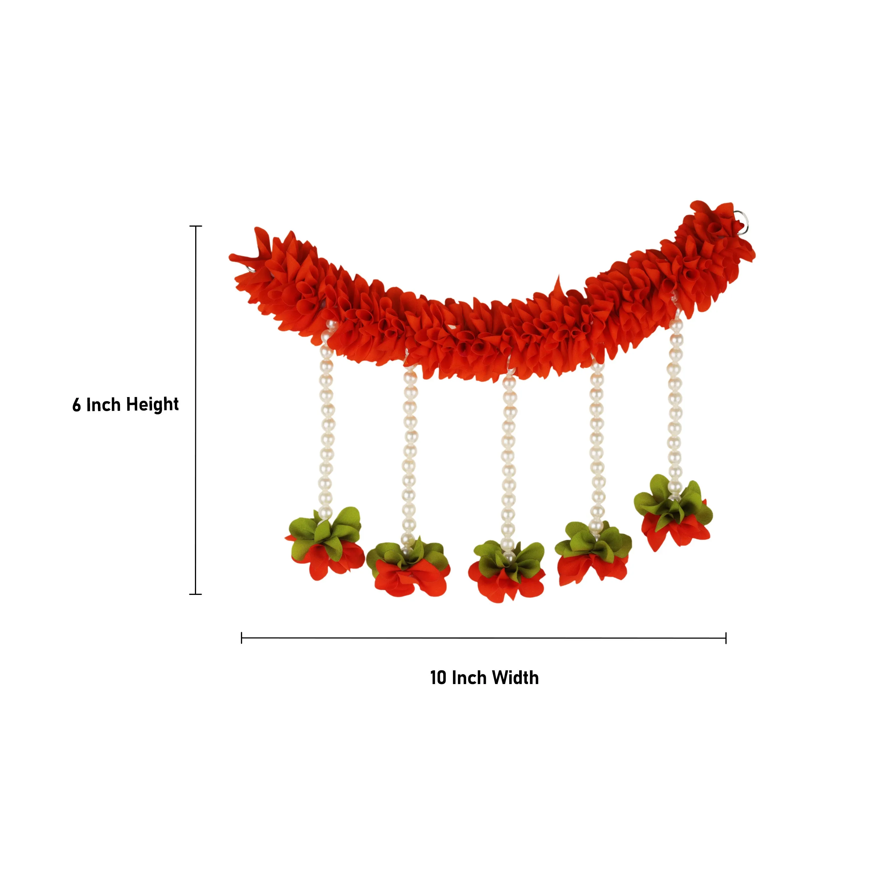 Artificial Flowers - 6 Inches | 2 Pcs Set/ Flower Decoration/ Fancy Flower for Home Decor/ Assorted Design