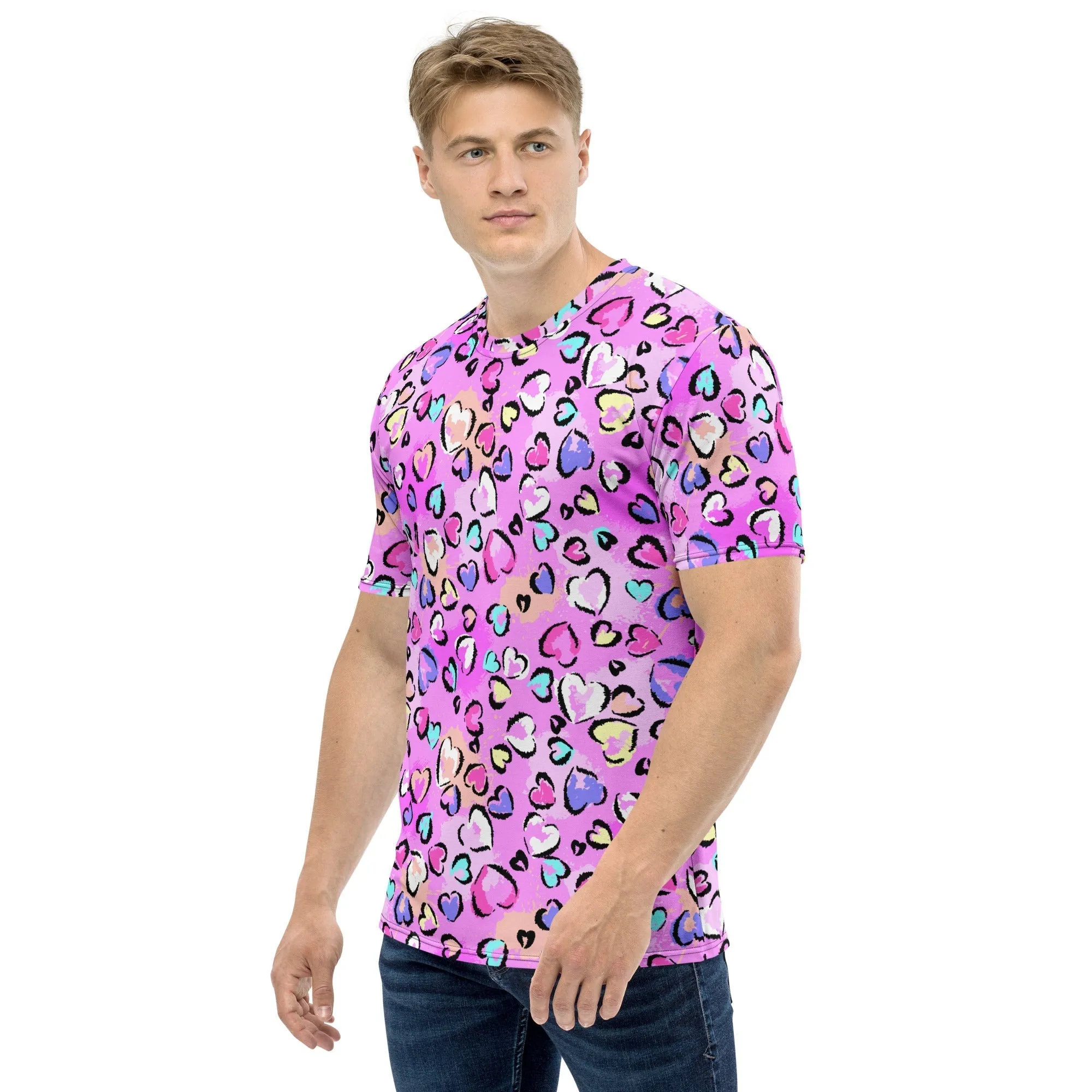 Artsy Heart Men's T-shirt