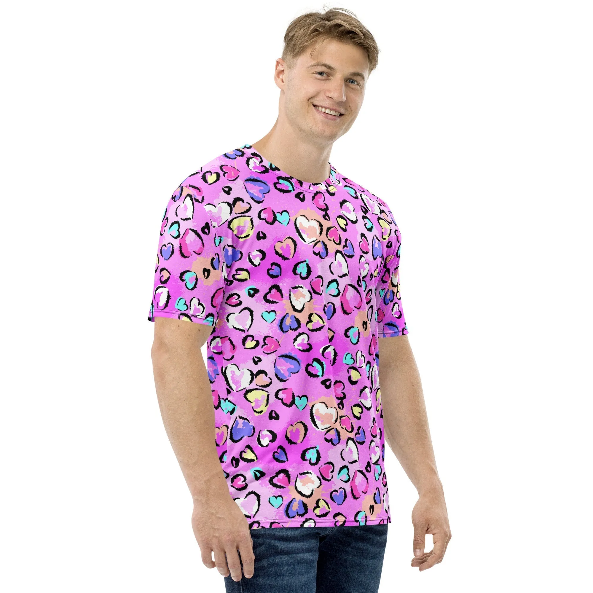 Artsy Heart Men's T-shirt
