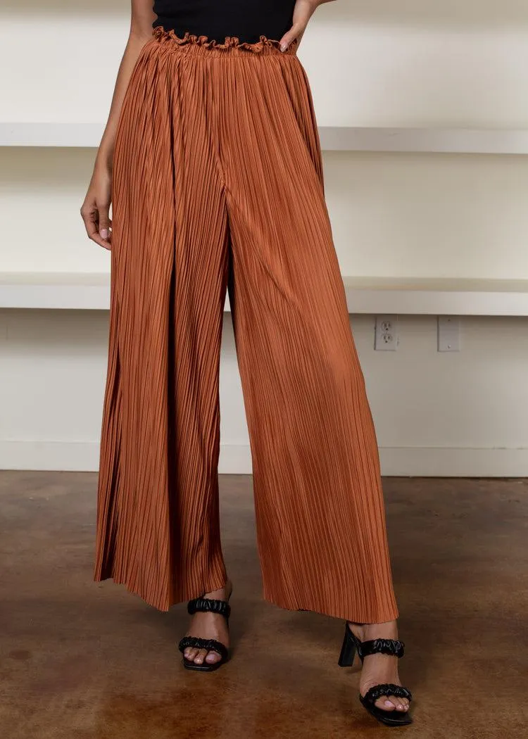 Astr The Label Cruise Control Pleated Wide Leg Pants-***FINAL SALE***