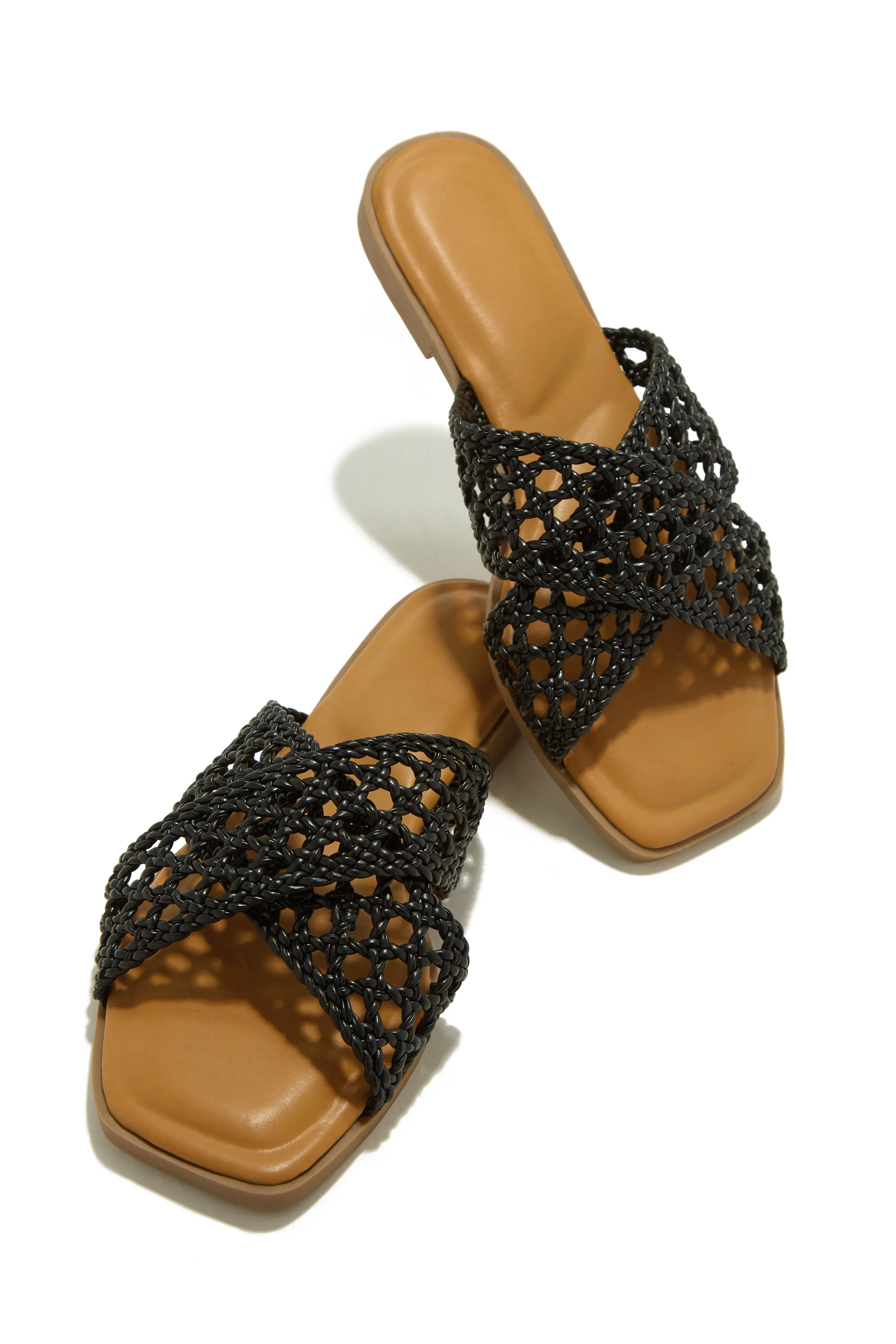 Beachside Slip On Sandals - White