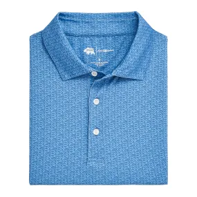 Bevy Printed Performance Polo - Endless Sky Bevy Printed Performance Polo - Endless Sky