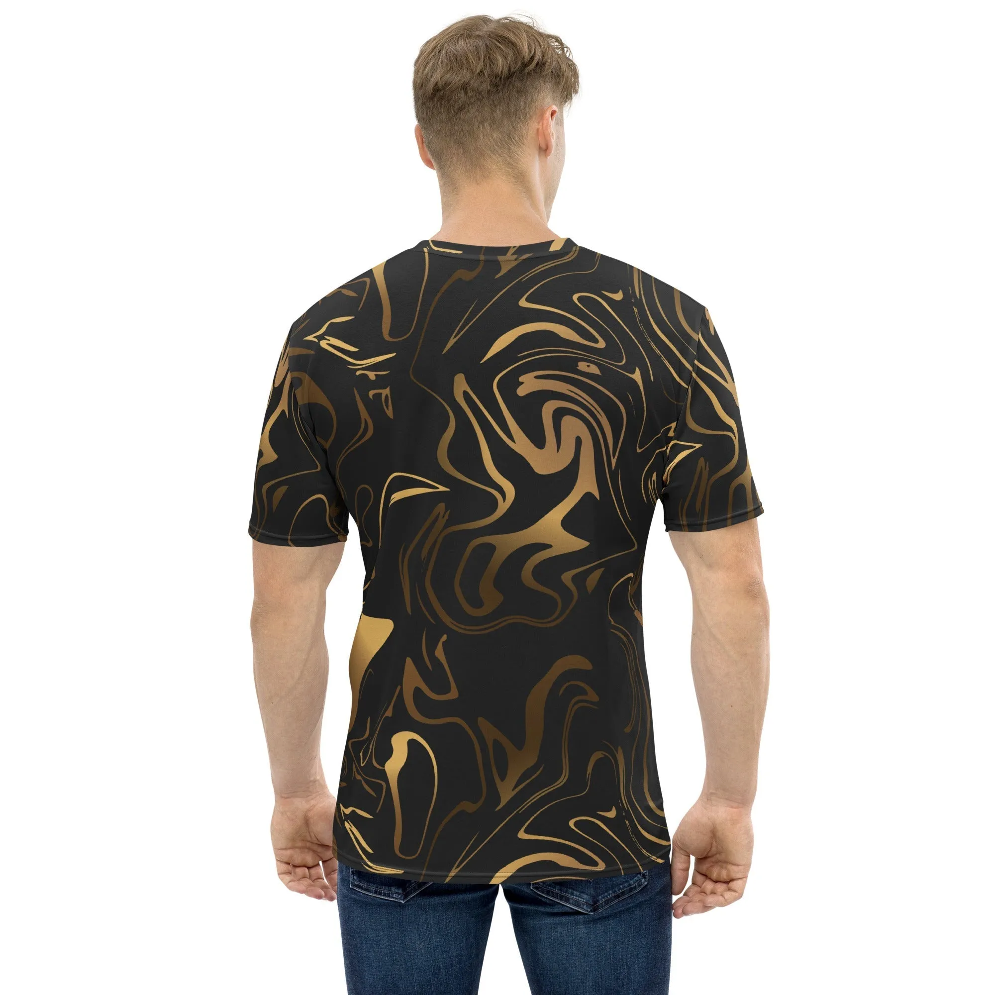 Black & Gold Men's T-shirt