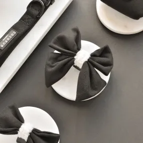 Black Aviator Sailor Bow Tie Black Aviator Sailor Bow Tie