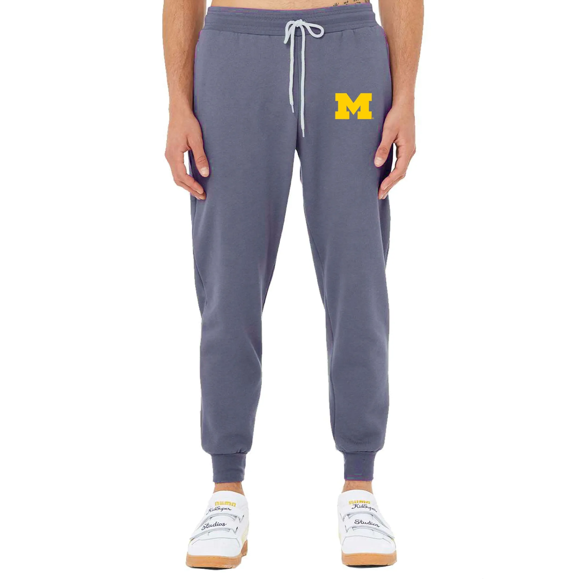 Block M Jogger Sweatpants - Heather Navy