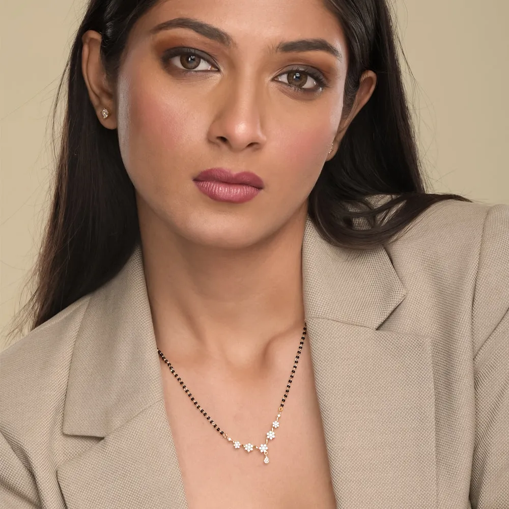 Blossom Mangalsutra | 18K Gold Vermeil