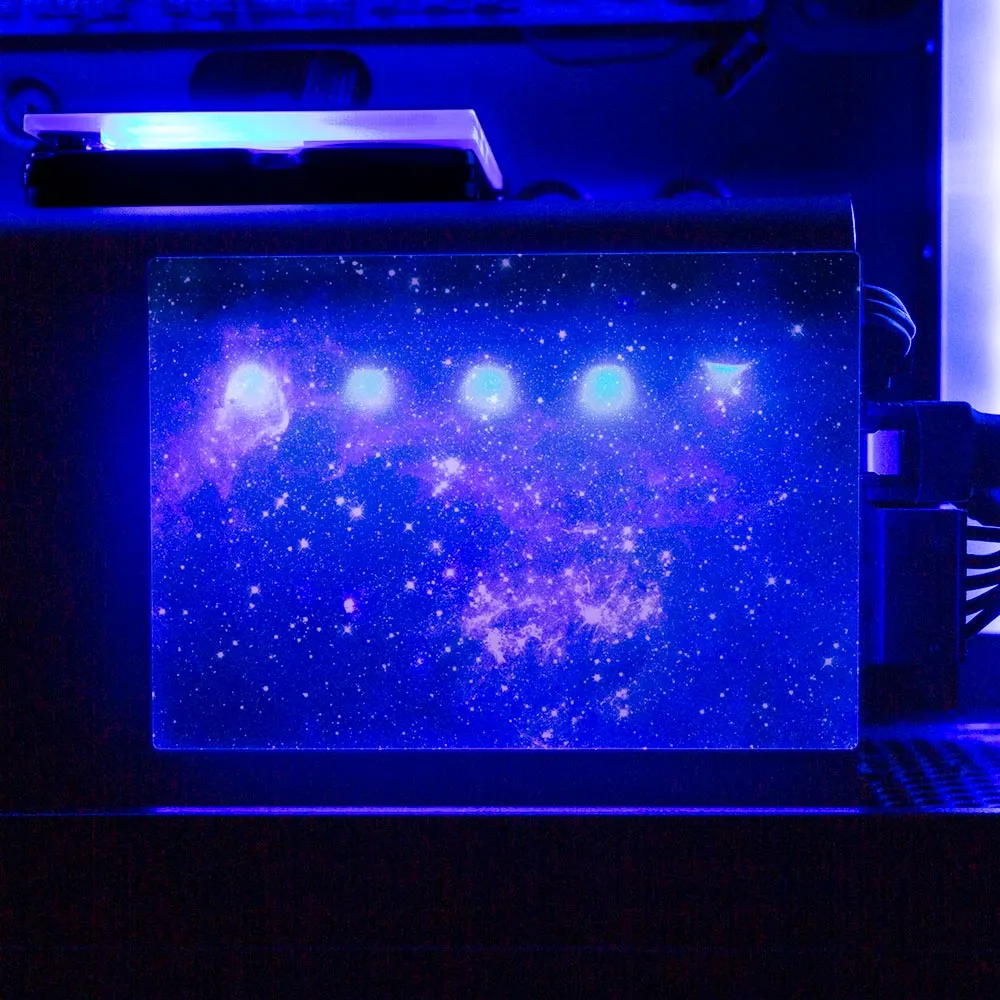 Blue Space RGB SSD Cover Horizontal