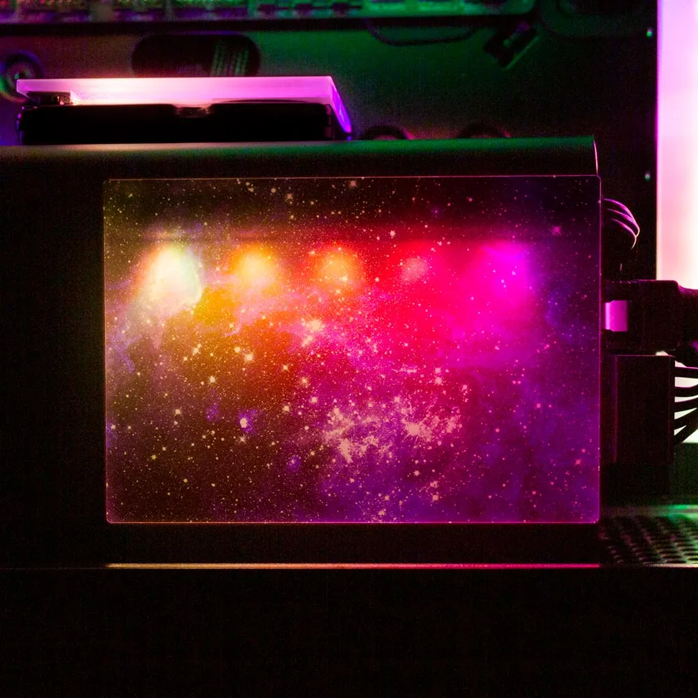 Blue Space RGB SSD Cover Horizontal