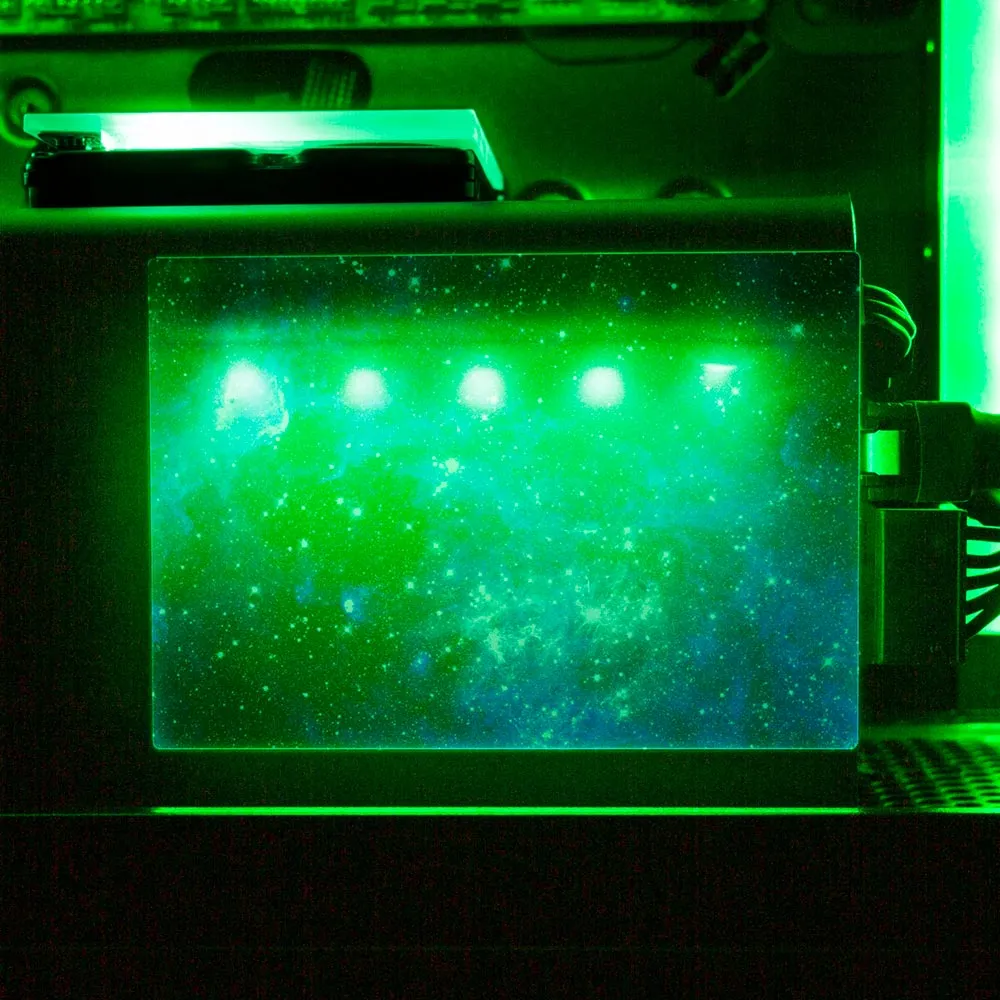 Blue Space RGB SSD Cover Horizontal