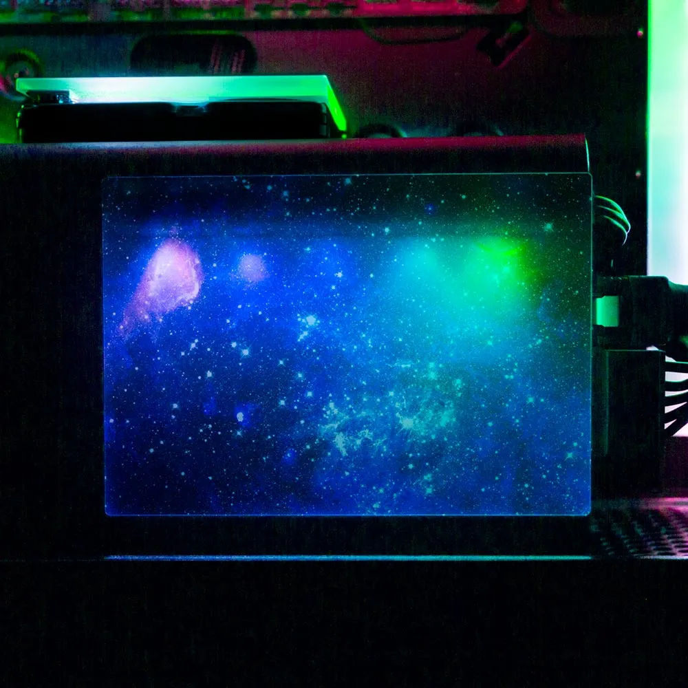 Blue Space RGB SSD Cover Horizontal