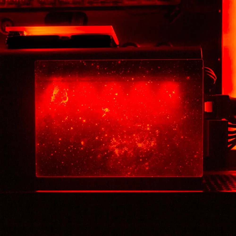 Blue Space RGB SSD Cover Horizontal