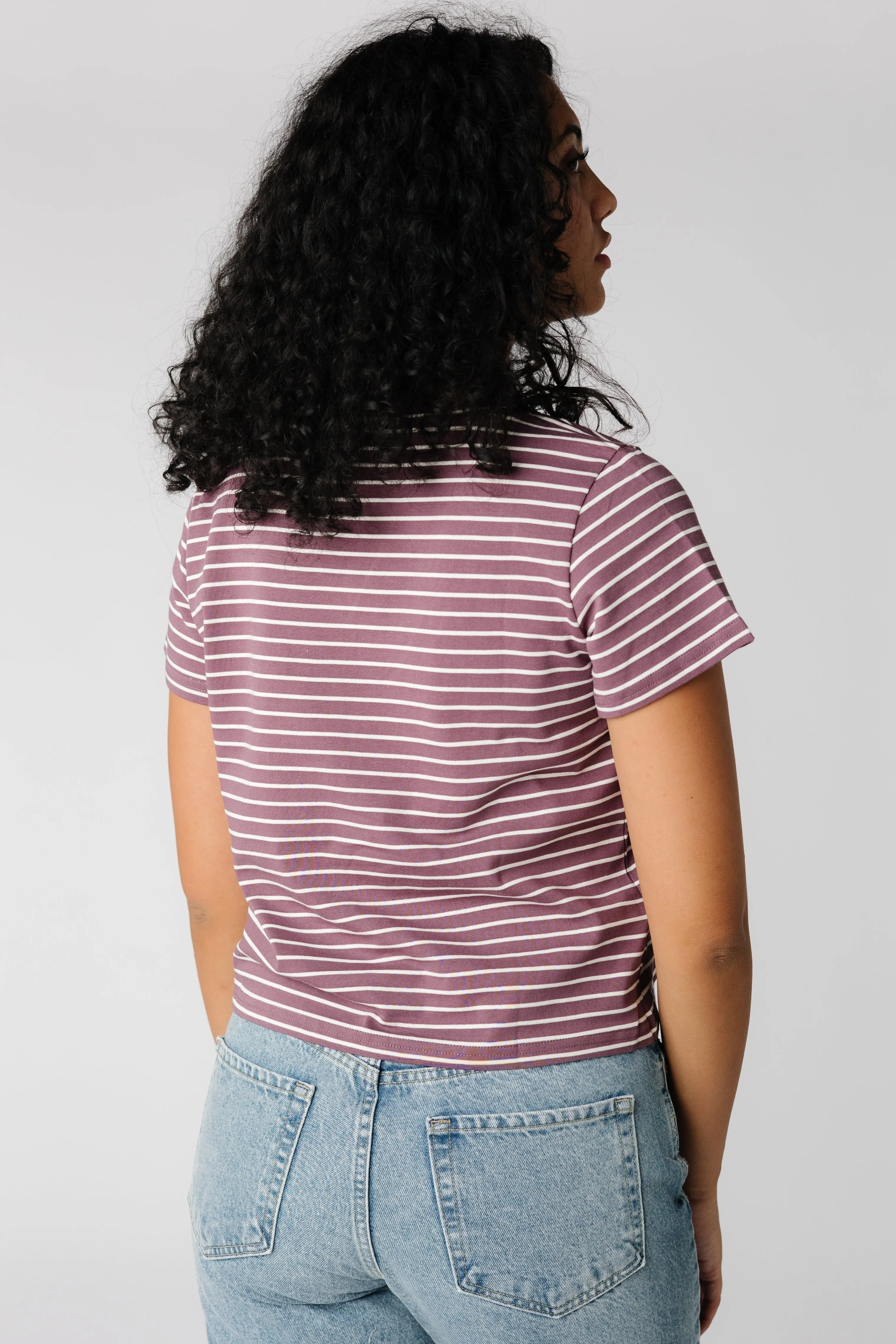 Brass & Roe Essential Stripe Tee