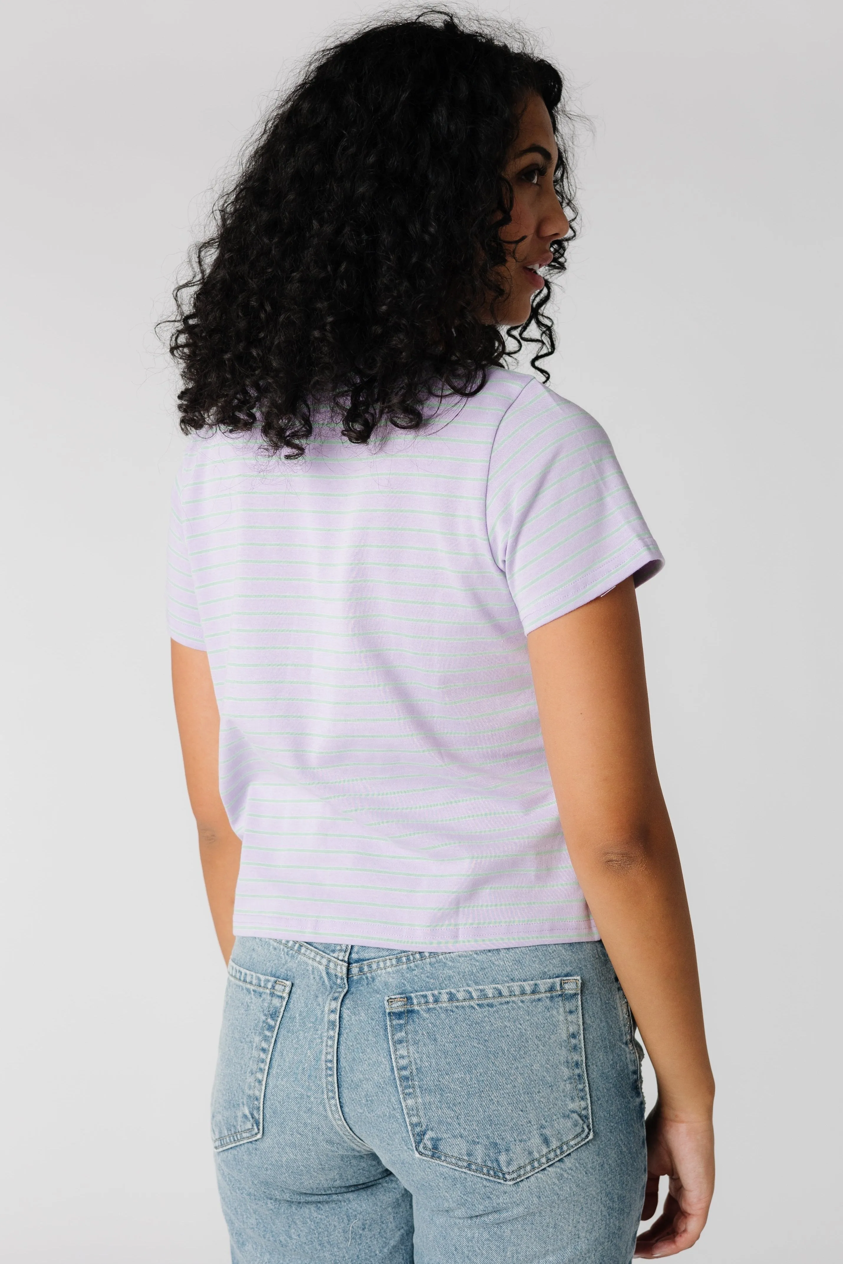 Brass & Roe Essential Stripe Tee