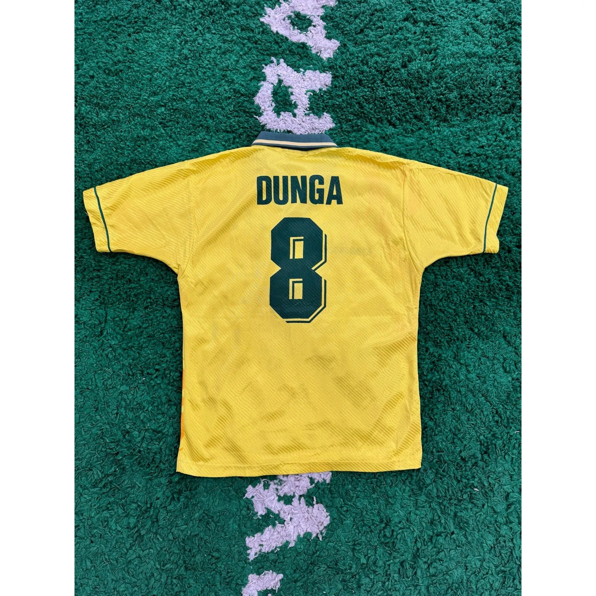 Brazil Home Shirt 1994-1997 #8 DUNGA M 8/10