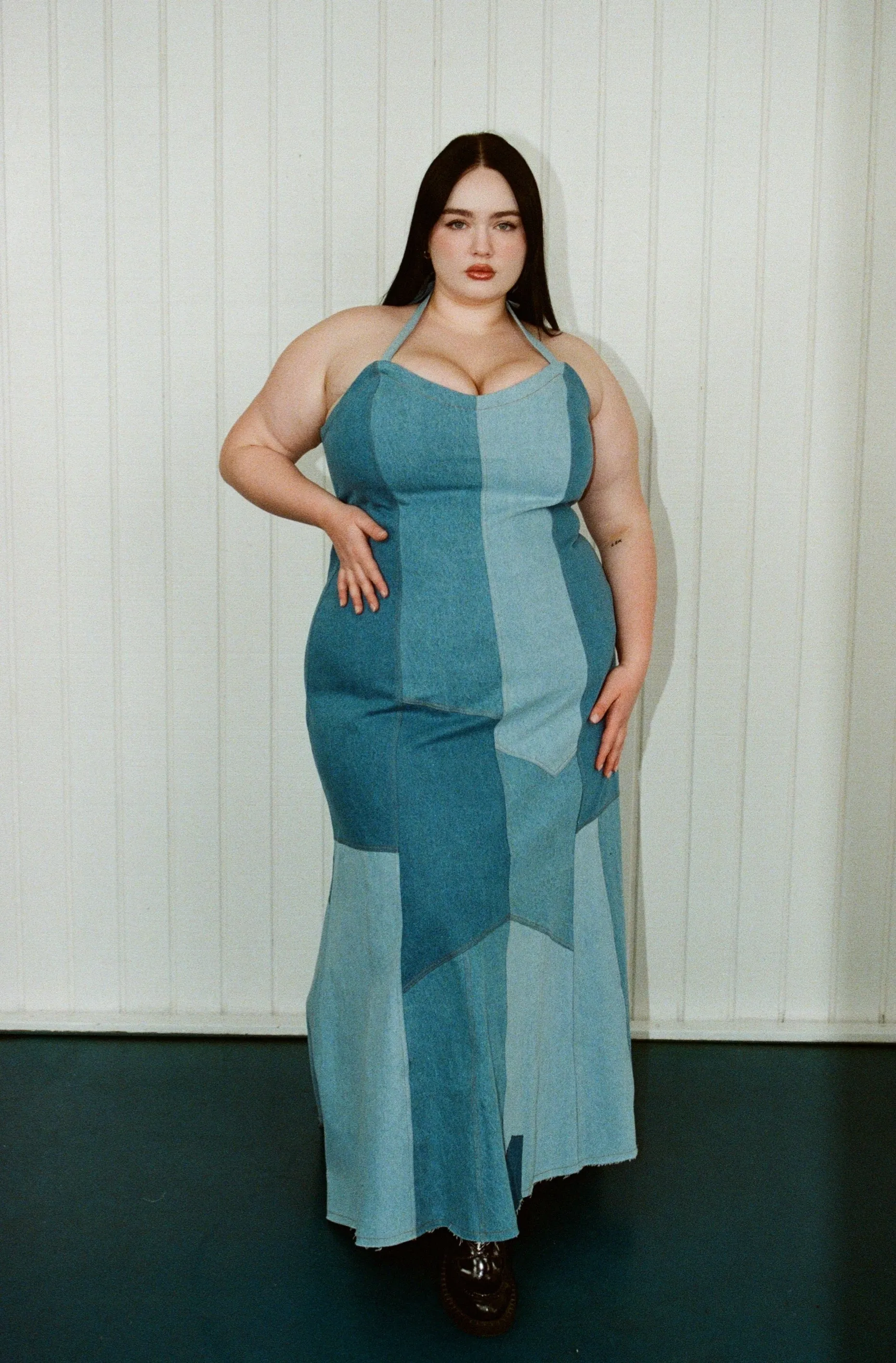 Brit Denim Gown