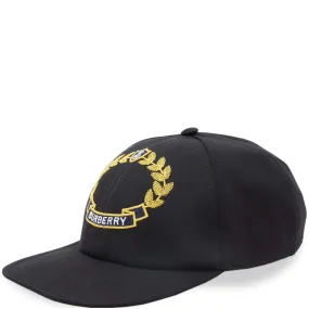 Burberry Black EKD Logo Cap Burberry Black EKD Logo Cap