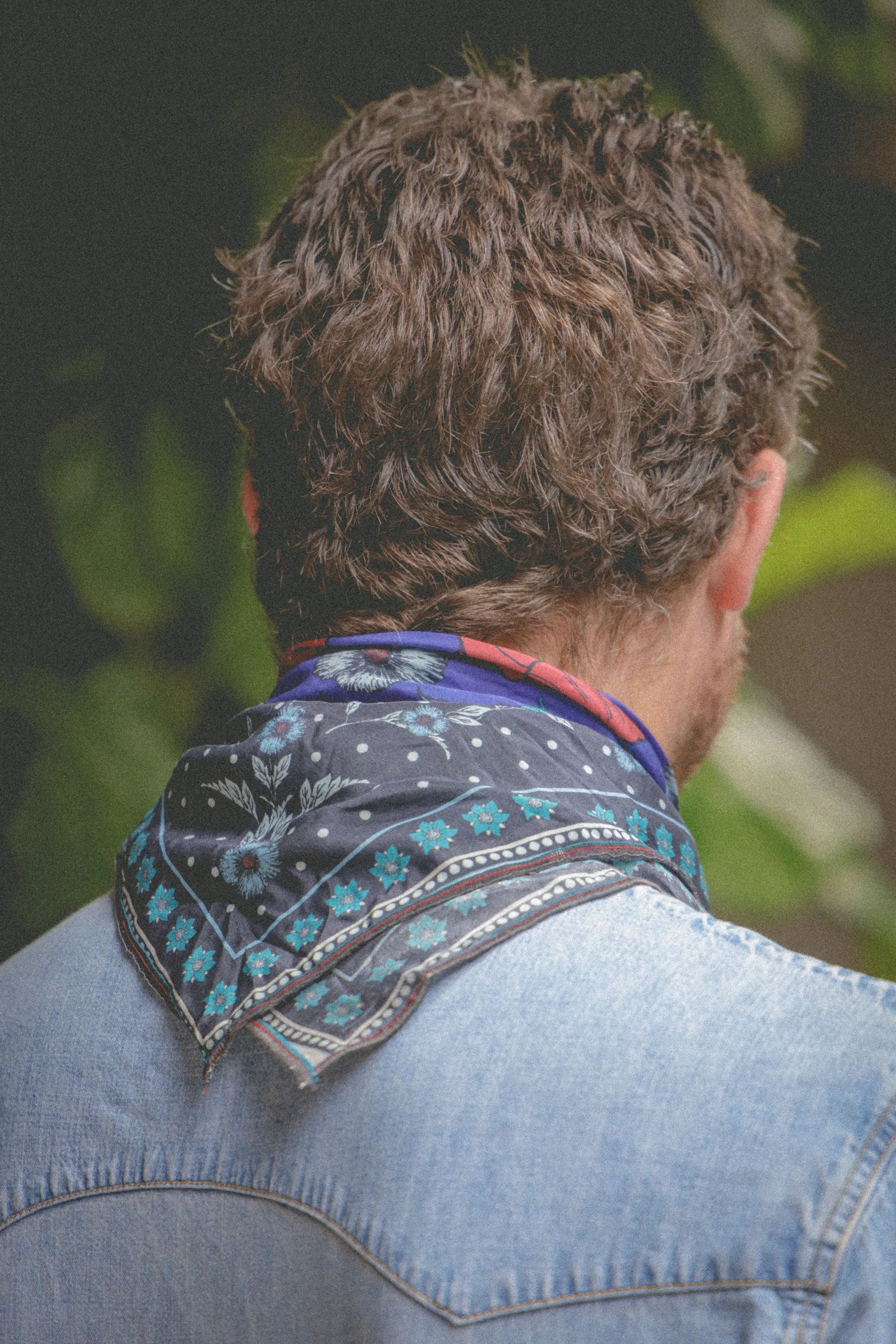 California Poppy Bandana Kerchief