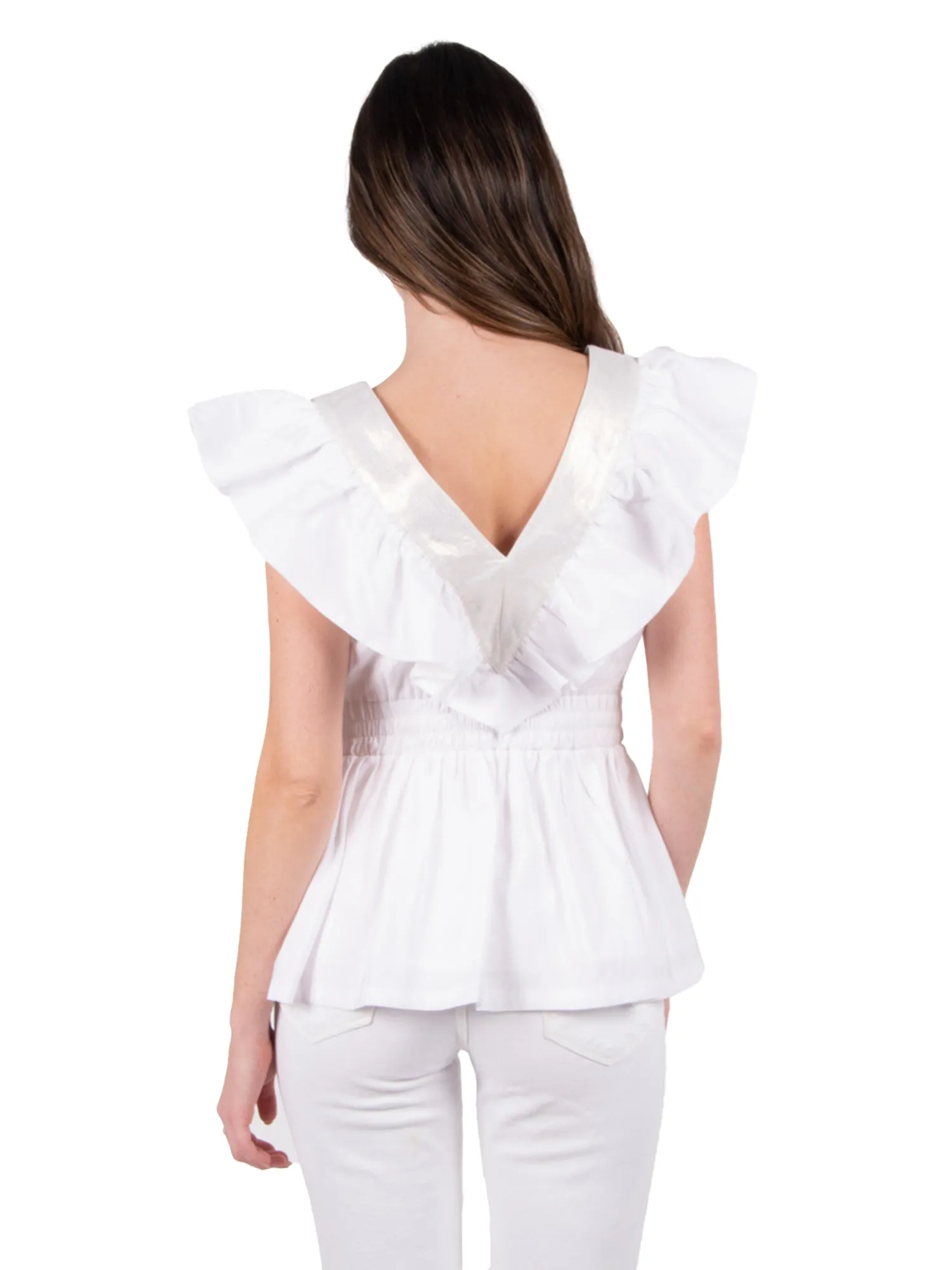 Camille Tank - White Gold