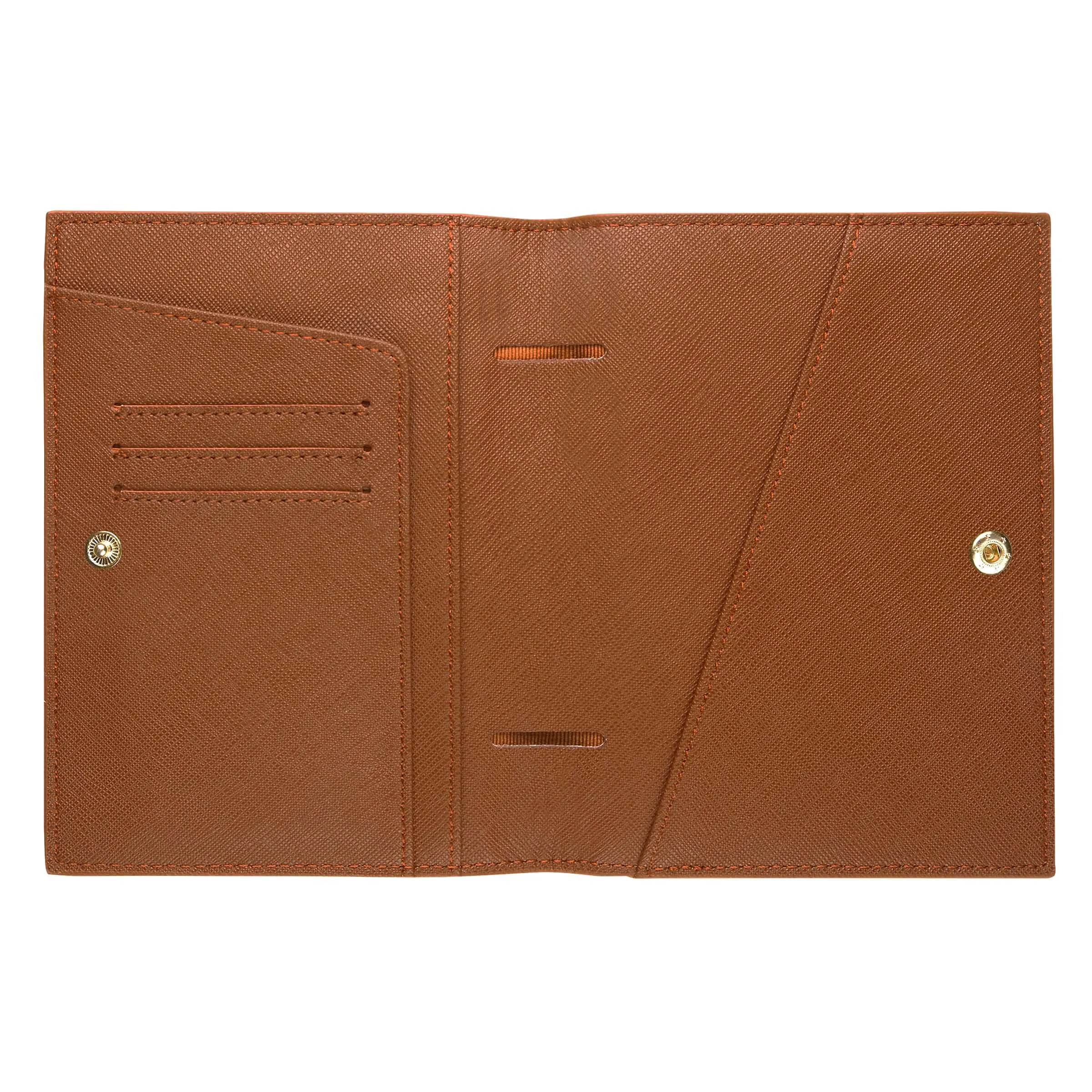 Caramel - Saffiano Passport Cover