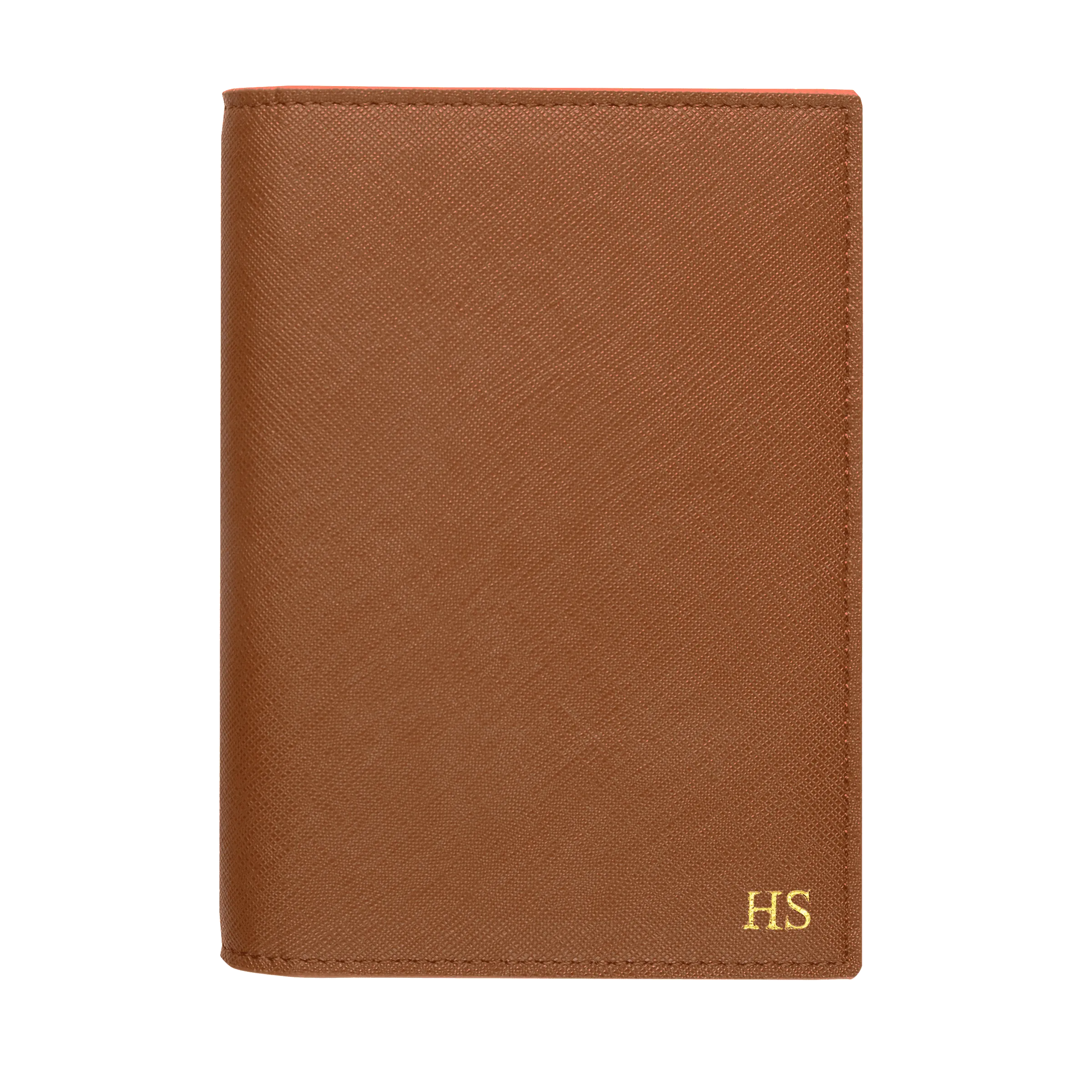 Caramel - Saffiano Passport Cover