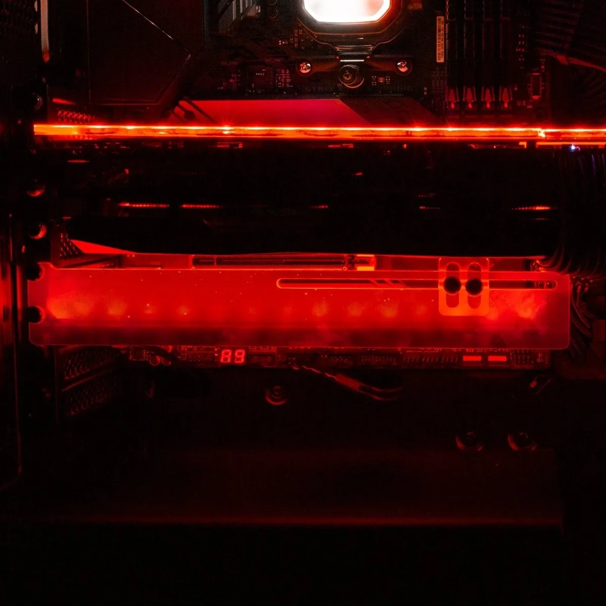 Catching The Moon RGB GPU Support Bracket