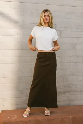 Charlotte Denim Maxi Skirt Charlotte Denim Maxi Skirt
