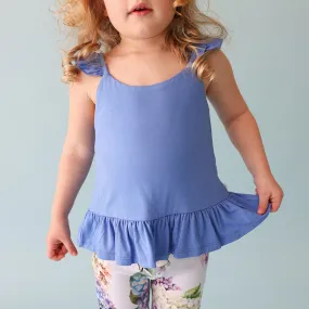 Chatham Blue Ruffled Tank Chatham Blue Ruffled Tank