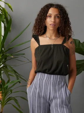 Claire Tank Top - Black Claire Tank Top - Black