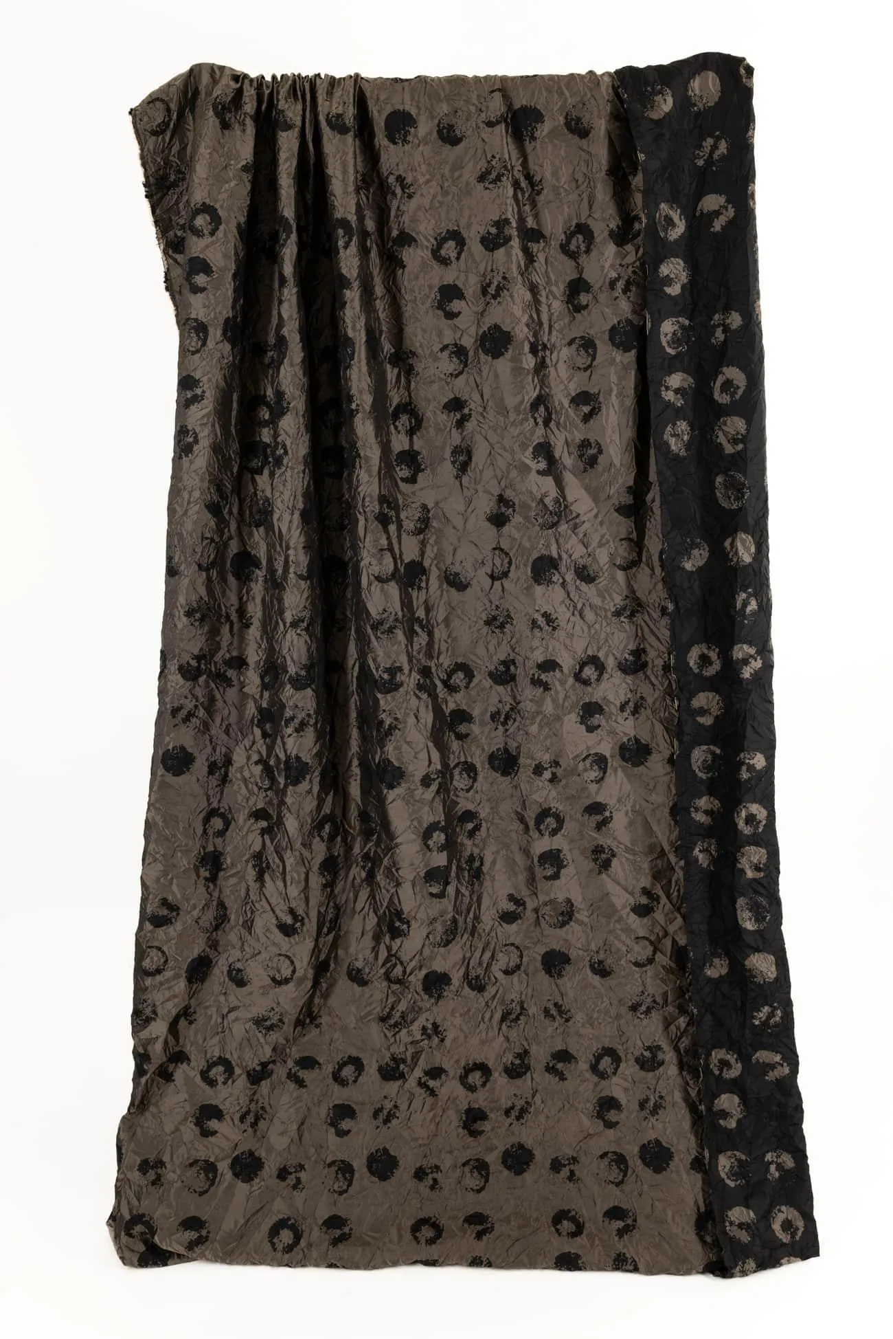 Cocoa Dot Jacquard Woven 2 units (1 yard)