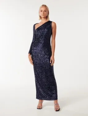 Courtney Sequin Bodycon Maxi Dress Courtney Sequin Bodycon Maxi Dress