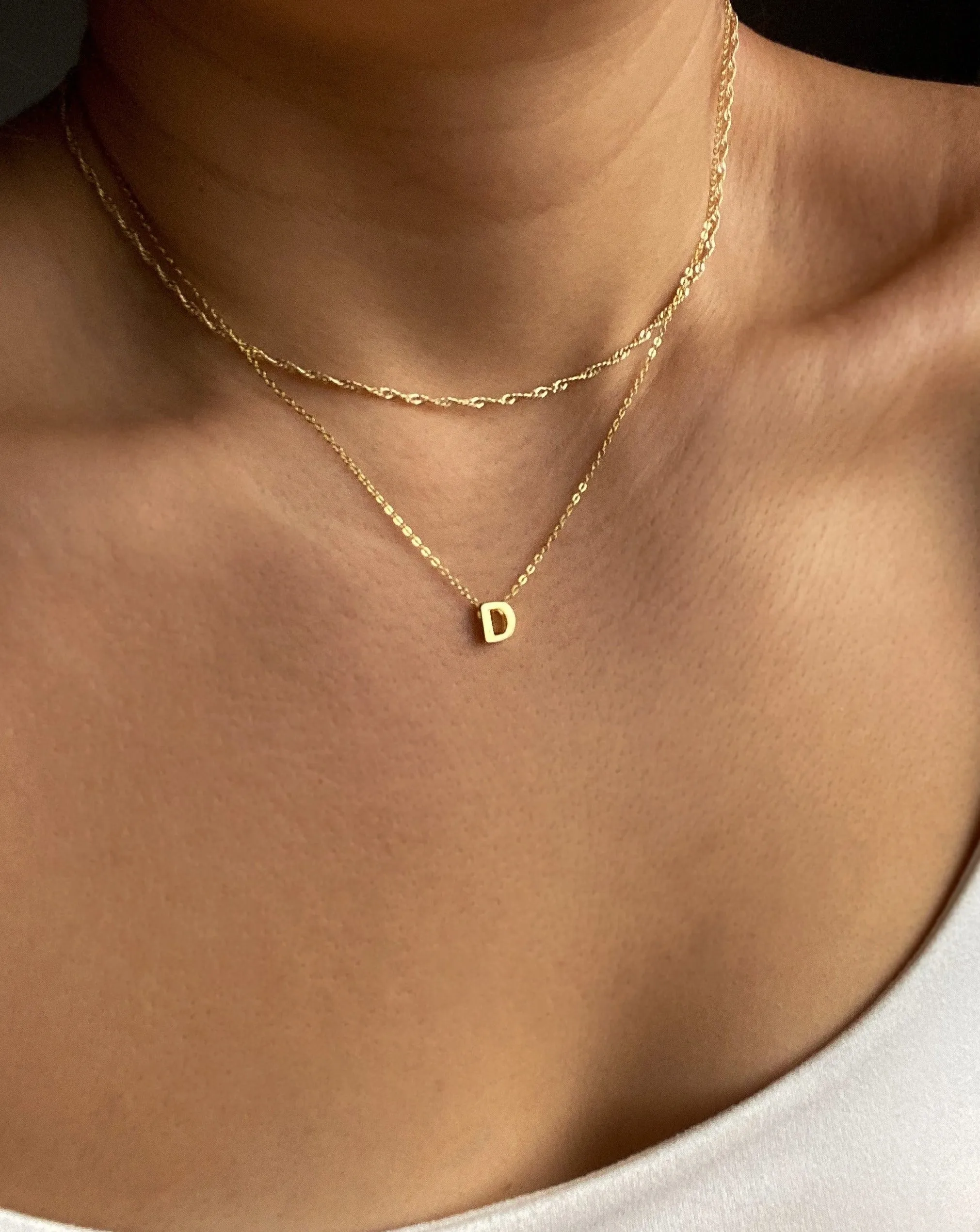 D - Alphabet Necklace