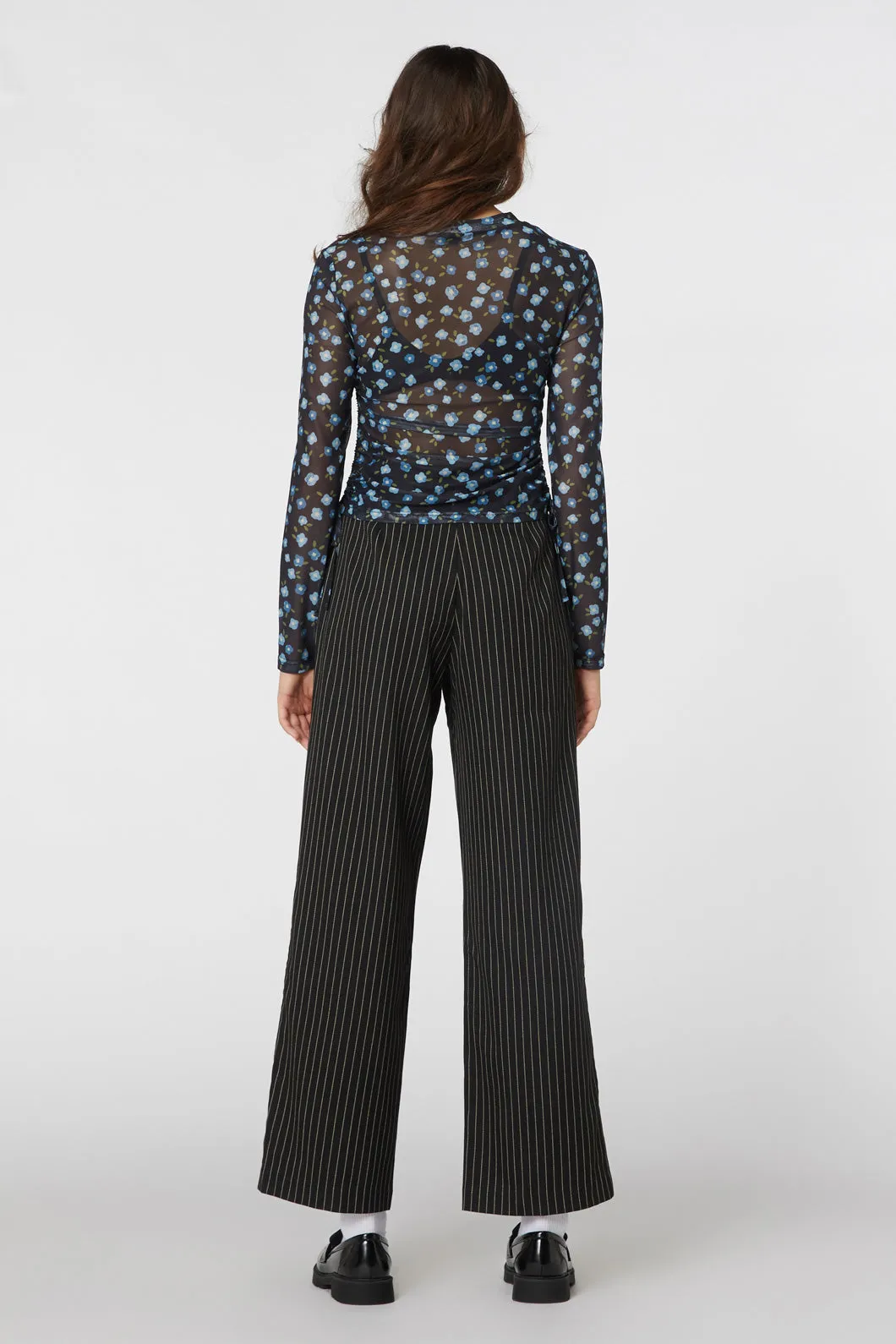 Danielle Ditsy Mesh Top