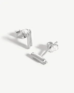 Double Bar Stud Earrings Double Bar Stud Earrings