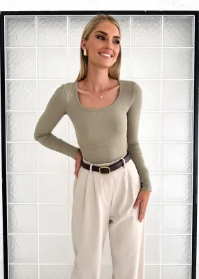 Dulter Top - Khaki Dulter Top - Khaki