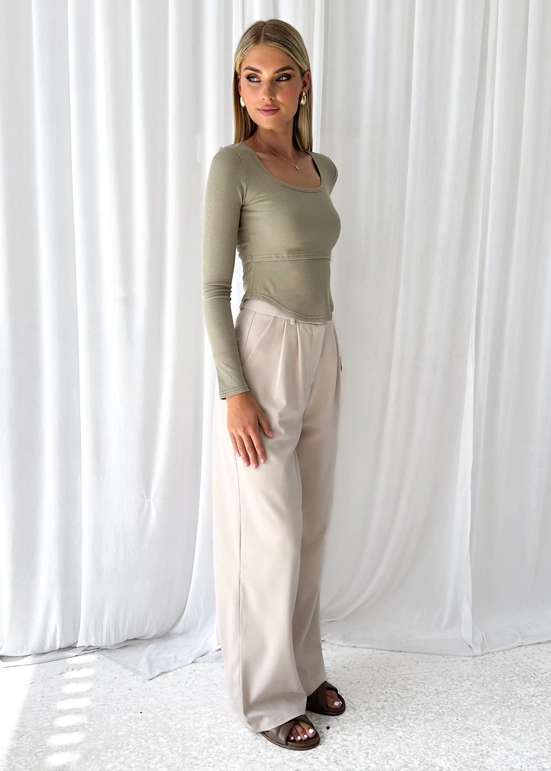 Dulter Top - Khaki