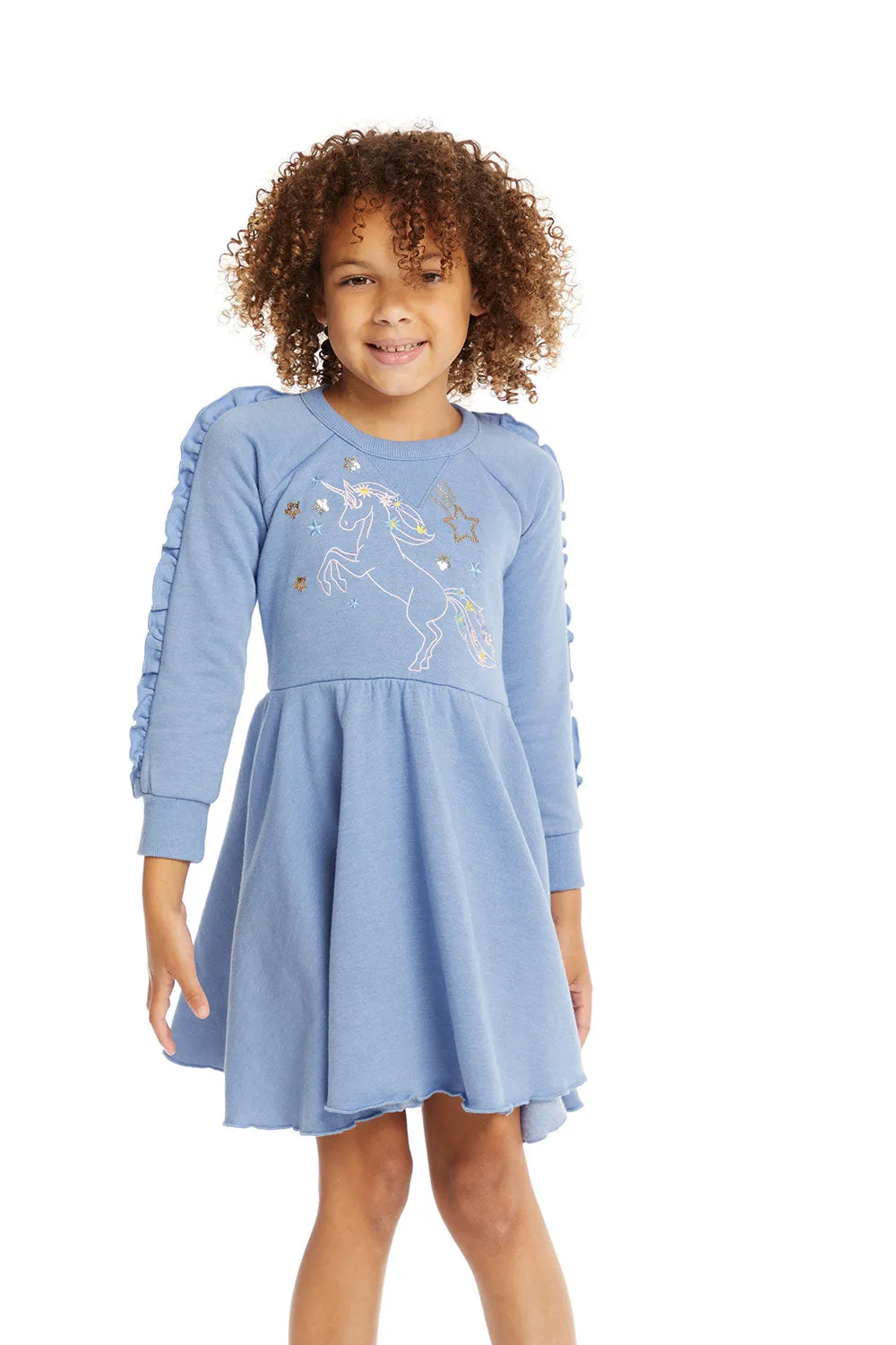 Embroidery Unicorn Dress