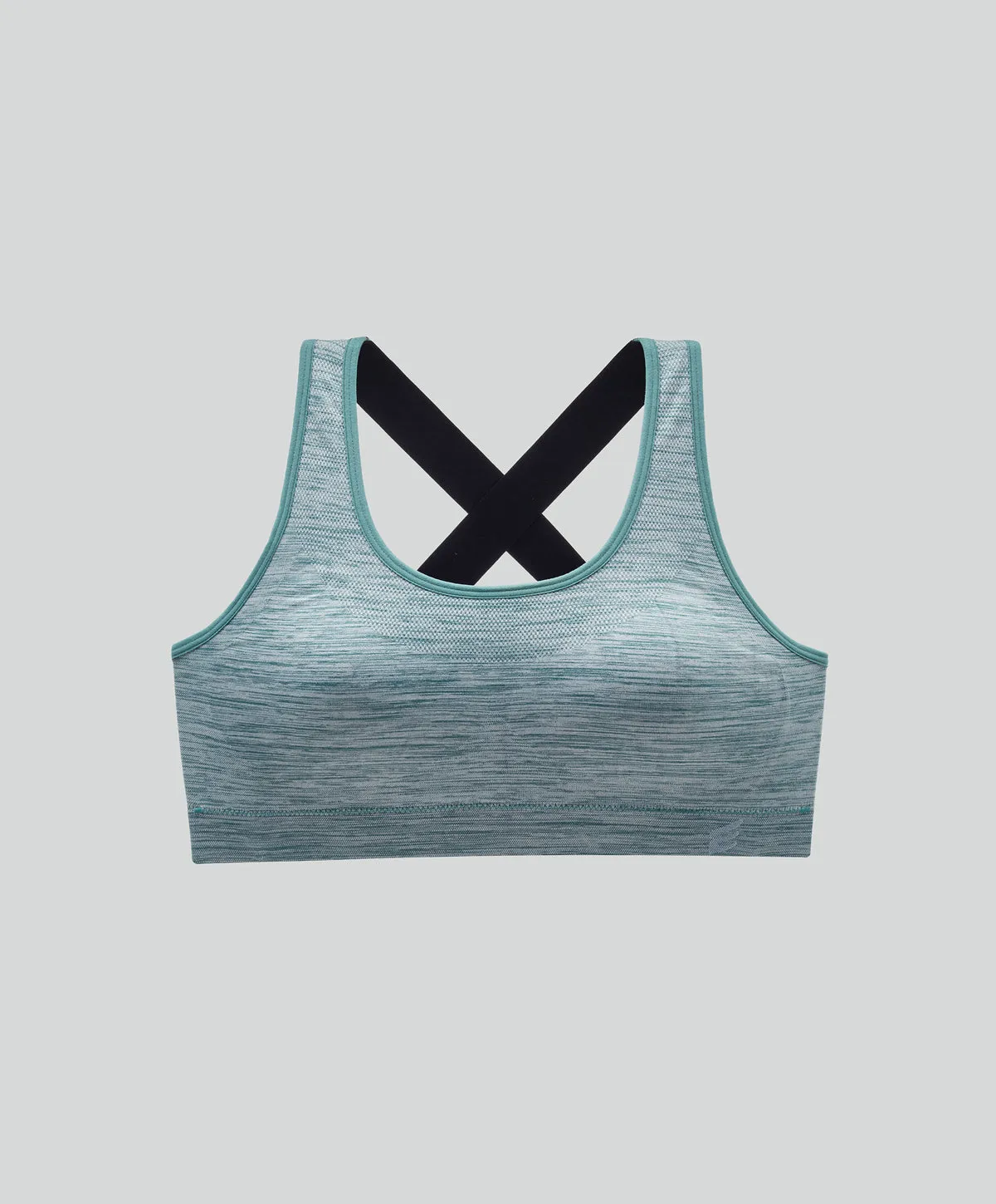 Energized Soulful Seamless Cross-Back Sports Bra