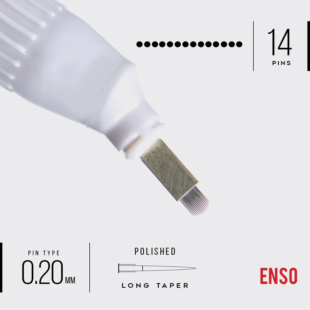 ENSO Microblade Long Taper U Blade - 0.20mm